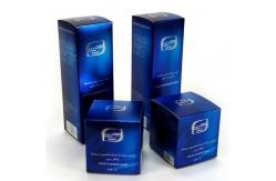 China 0.6mm Thick Cosmetic Packaging Boxes 6cm Width Custom Blue Debossed supplier