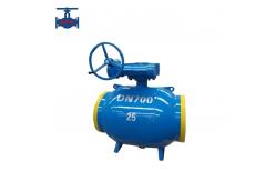 China Versatile Two Way Flow Pneumatic Turbo Welded Ball Valve for Industrial supplier