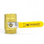 1 Inch Brass Ball Valve Threaded With Lock 10 Year Warranty