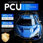 PCU PPF 9mil High Gloss Paint Protection Film Anti-Scratch Anti-Yellowing for sale
