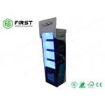 Promotional POP Custom Folding Cardboard Floor Shelf Display For Drinks for sale