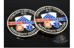 China Craft Die Cast Brass Challenge Coin , Small 3D Challenge Coins With Epoxy supplier