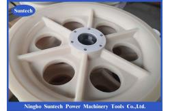 China 660mm Overhead Line MC Nylon Sheaves For Conductor Stringing Blocks supplier