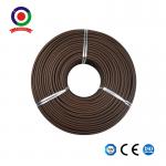 CE TUV Approved Single Core Solar Cable Brown Or Grey DC 4MM2 for sale