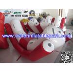 Durable Inflatable Water Totter / PVC Tarpaulin Inflatable Water Games Seesaw