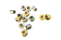 China AMS4928 Titanium Hex Nut Titanium Alloy Hexagon Nut M8 supplier
