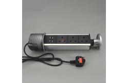 China UK Standard Pop Up Power Tabletop Kitchen Socket With LED Indicator supplier