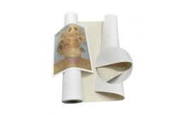 China Printable Art Canvas 360gsm Inkjet Printing Pure Cotton Canvas Roll supplier