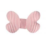Detachable Organic Pregnancy Sleeping Pillow Memory Foam Filling With Pink Color for sale