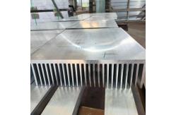 China 400mm Cusomized Extruded Aluminium Heatsink Profile Extra-Large Radiator supplier