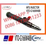 High Quality Common Fuel Injector VTO-G166W48B 001010695 G166W48B Inyectores de combustible MTU refabricados for sale