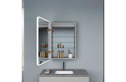 China Contemporary Anti Fog Medicine Cabinet Moisture Proof With LED And Defogger supplier