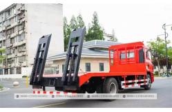 China Shacman 4x2 8ton Excavator Loader Loading Tow Wrecker Flatbed Cargo Truck supplier