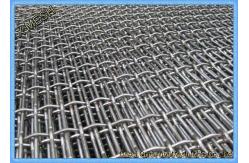 China High Manganese Steel Crimped Wire Mesh Vibrating Screen Crusher Screen Mesh supplier