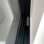 Vertical 48x36 Window Double Hung Bathroom Black With Tempered Glass