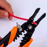 Integrated 145g HRC52 Electrical Stripping Tool Wire Cutter And Stripping Tool