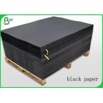 FSC Certification Supported 157gsm Durable Black Art Paper Roll With A3 A4 Size for sale