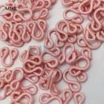Underwear Garments Accessories Hook And Eye Nylon Covered Hook Customized Size for sale