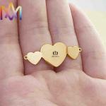 13x33MM Creative Brushed Finish SS304 Custom Engraving Charms