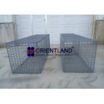Rock Wall Welded Mesh Gabions , Wire Steel Mesh Wire Baskets Retaining Wall for sale