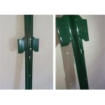 Green Painted Wildlife Galvanised U Type Post Fence 6ft High for sale