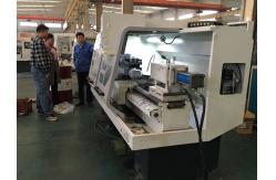 China Flate Bed 400mm Cnc Metal Turning Lathe Horizontal ISO 9001 Hardway supplier