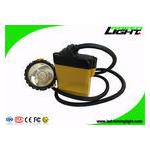 25000lux High Lightness LED Mining Headlamp  Li - Ion Battery With Long Life Time for sale