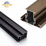 High Rise Aluminum Curtain Wall Profile Wind Resistant Skyscraper Curtain Wall Profiles