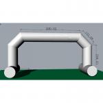 Oxford outdoor giant advertising oxford inflatable arch with support for inflatable decorations for sale
