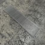 30mm Earing Bar Pitch Stainless Steel Grating with Flat Bar Type Bar and Polished Surface Finish for sale