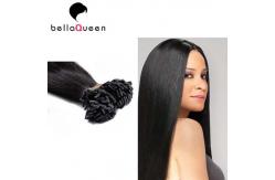 China Unprocessed Natural Straight Flat - Tip Human Hair Extensions With Tangle Free supplier