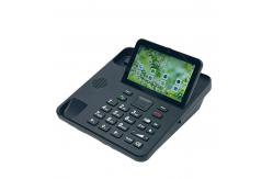 China Black Android LTE Fixed Wireless Landline 4G SIM Network Video Phone supplier