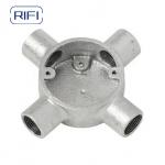 Rifi 4 Way Malleable Iron 20mm 25mm Hot Dipped Galvanised Junction Box for sale
