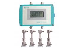 China CE 2 Channels Battery Power  Transit Time Ultrasonic Flow Meter supplier