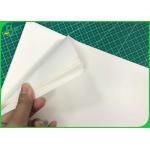 90gsm 120gsm White Kraft Wrapping Paper Roll For Food Packaging Bags for sale