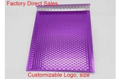 China Recyclable Bubble Lined Mailing Bags For Packaging Shipping with 2 Sealing Sides supplier