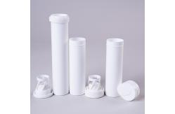 China Portable Plastic Effervescent Tablet Bottle for Counting Tablets and Vitamins supplier