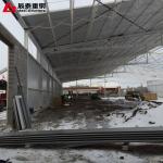 Steel Structure Workshop Metal Frame Warehouse High Intensity for sale
