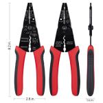 8 Inch 3 On 1 Wire Stripper Tool Cutter Multifunctional 0.2kg
