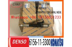 China Precision 6156-11-3300 095000-1211 KOMATSU Fuel Injectors supplier