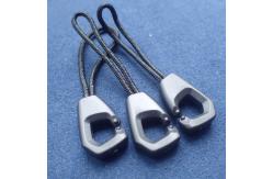 China Eco-Friendly PE Black Zipper Slider Puller  For Garmant or bag supplier