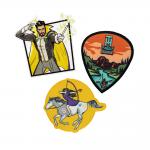 Iron On Applique Dye Sublimation Patch DIY Logo For Hats Clothes​ for sale