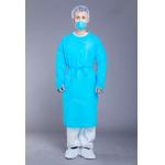 Ultrasonic Waterproof 35gsm Disposable Gowns For Patients for sale