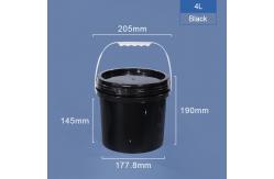 China Reusable Sealing 5 Gallon Translucent Bucket PP Plastic Food Safe Oem supplier