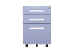 China Movable 3 Drawer Lockable Filing Cabinet supplier