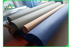 China Natural Fiber Pulp Beautiful Appearance 0.3mm Washable Kraft Paper In Roll supplier