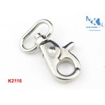 Purse Metal Swivel Snap Hook , High Polished Swivel Clips For Handbags for sale