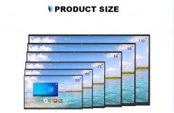 China Camera Model Android 4+32g 85'' Indoor Conference Education Interactive Touch Panel supplier