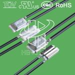 250V 10A Rated Bimetal Temperature Switch for sale