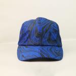 OEM/ODM sublimation pattern Breathable 100% polyester Running Hats Dry Fit Sport golf caps for sale